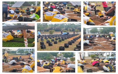 SMA Negeri Pintar Provinsi Riau Gelar Program Kebun Palawija untuk Dukung Gerakan Ketahanan Pangan